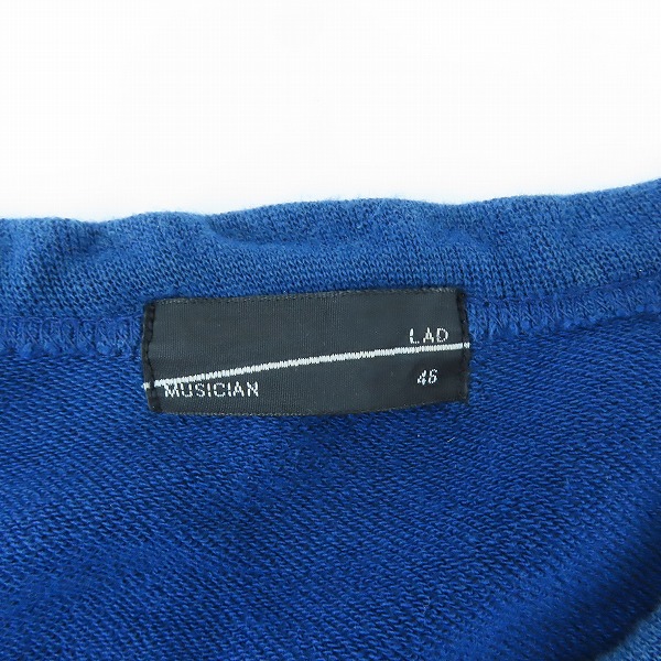 実際に弊社で買取させて頂いたLAD MUSICIAN/ラッドミュージシャン 21SS クルーネック プルオーバースウェット 2121-608/46の画像 2枚目