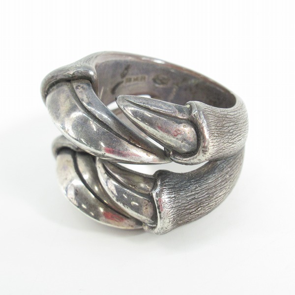 実際に弊社で買取させて頂いたBloody Mary/ブラッディマリー ツイン クロー リング/18.5号