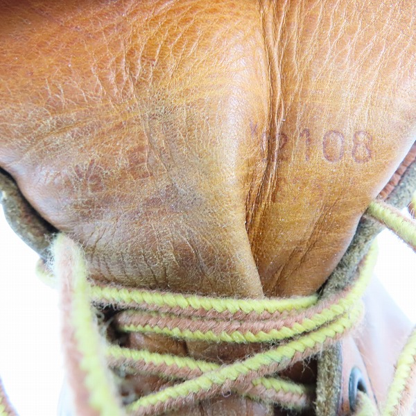 実際に弊社で買取させて頂いたRED WING/レッドウィング 犬刻印 アイリッシュセッター ブーツ 875/9.5の画像 5枚目