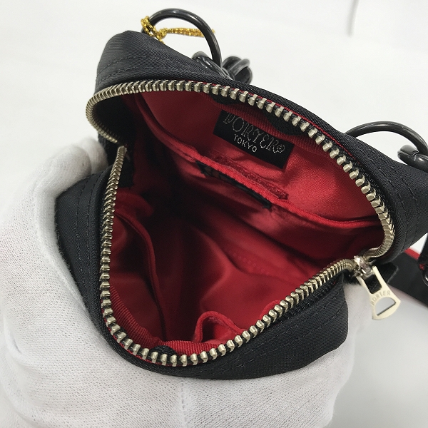 実際に弊社で買取させて頂いた(3)【未使用】PORTER/ポーター L-fine/エルファイン ミニショルダーバッグ 383-06694の画像 4枚目