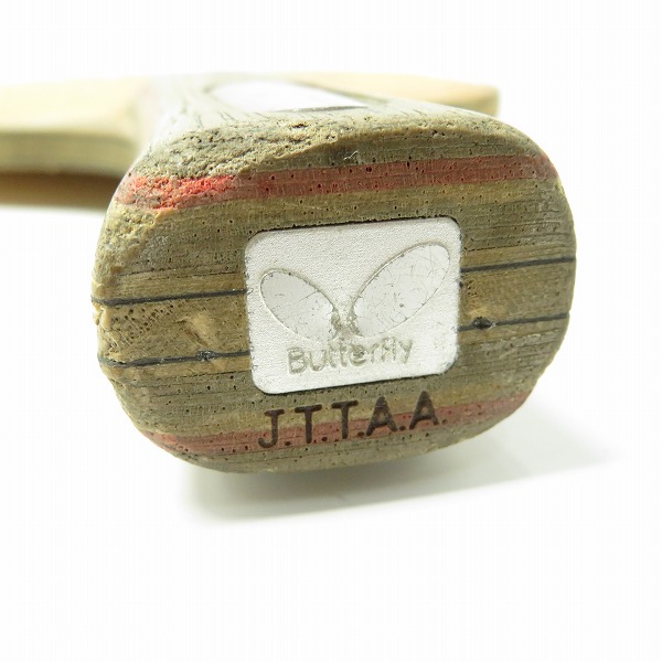 実際に弊社で買取させて頂いたbutterfly/バタフライ FL PRIMORAC CARBON/プリモラッツ カーボン 卓球ラケットの画像 6枚目