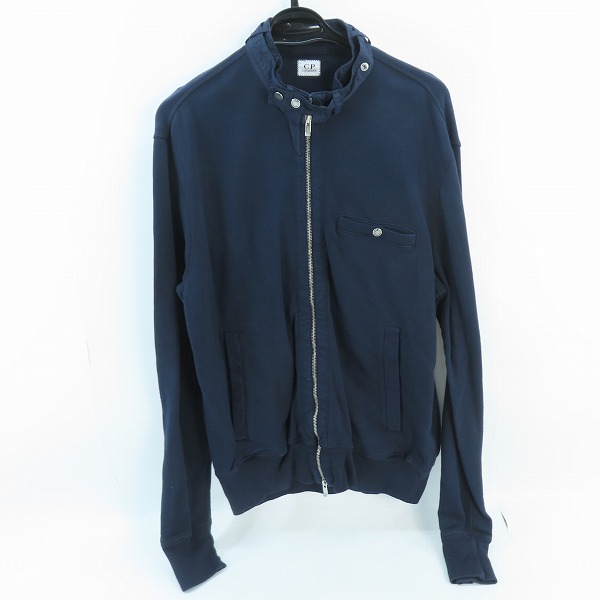 実際に弊社で買取させて頂いたCP COMPANY/シーピーカンパニー  コットン シングル ライダースジャケット/XL