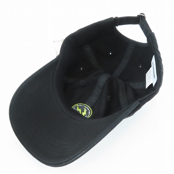実際に弊社で買取させて頂いた(1)【未使用】FRAGMENT DESIGN フラグメントデザイン ×BT21 BT21FRGMT CAP COOKY ブラック×イエローの画像 4枚目