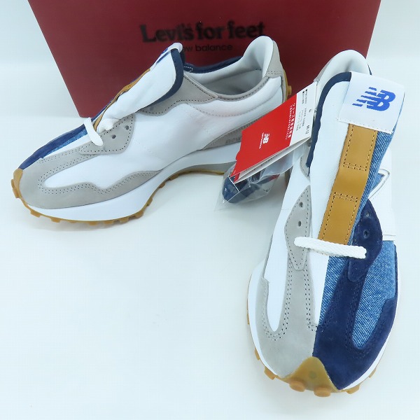 実際に弊社で買取させて頂いた【未使用】 LEVI'S×NEW BALANCE/リーバイス×ニューバランス ローカットスニーカー MS327LVA/26