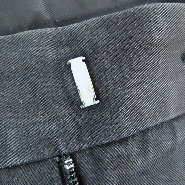 実際に弊社で買取させて頂いた【JPタグ】Christian Dior/クリスチャンディオール パンツ ブラック/44の画像 6枚目