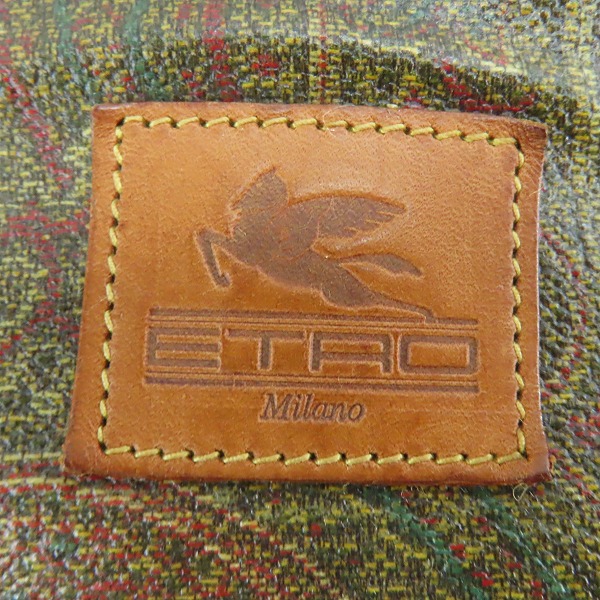 実際に弊社で買取させて頂いたETRO/エトロ ペイズリー柄 2Way ダッフルバッグ/ショルダーバッグの画像 4枚目