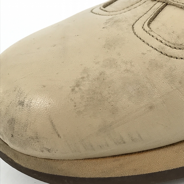 実際に弊社で買取させて頂いたBURBERRY/バーバリー レザー シューズ スニーカー BU1340/24.0の画像 6枚目