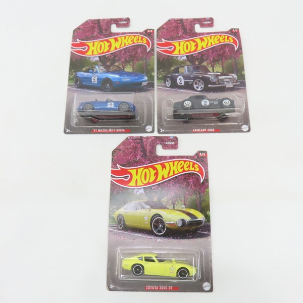 実際に弊社で買取させて頂いた【おまとめ/未開封】Hot Wheels/ホットウィール MAD MANGA/91 MAZDA MX-5 MIATA/FAIRLADY 2000/HW RACING 11 他の画像 1枚目