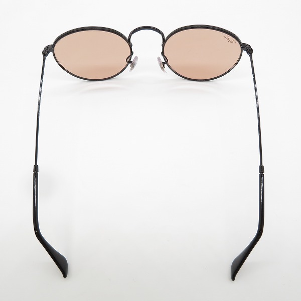実際に弊社で買取させて頂いたRay-Ban/レイバン ROUND METAL/ラウンドメタル サングラス RB3447 002/4Bの画像 2枚目