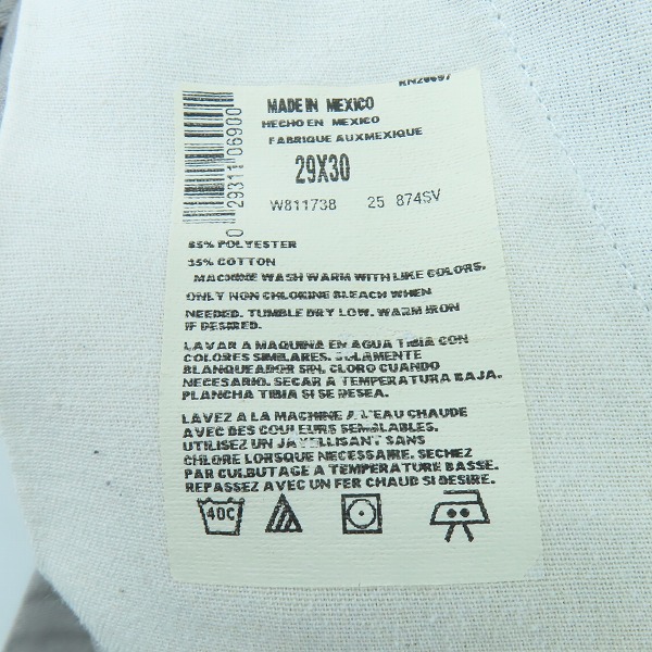 実際に弊社で買取させて頂いたDickies/ディッキーズ ワークパンツ 29×30の画像 3枚目