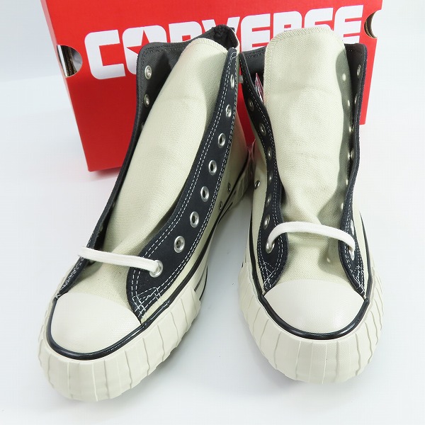 実際に弊社で買取させて頂いた【未使用】 CONVERSE/コンバース オールスター US リブド ハイカット スニーカー 1SD863/27
