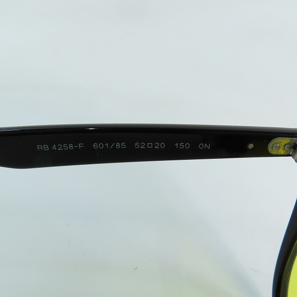 実際に弊社で買取させて頂いたRay-Ban/レイバン サングラス/アイウェア RB4258-F 601/85の画像 6枚目