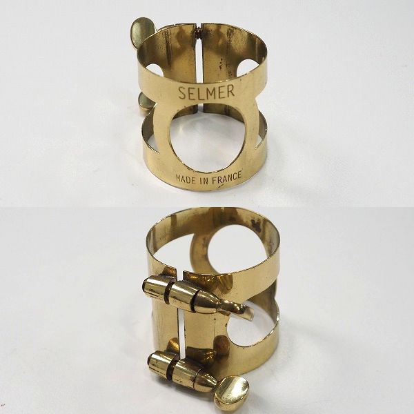 実際に弊社で買取させて頂いたSELMER/セルマー S80 C☆ バリトンサックス用 マウスピース リガチャー付きの画像 8枚目