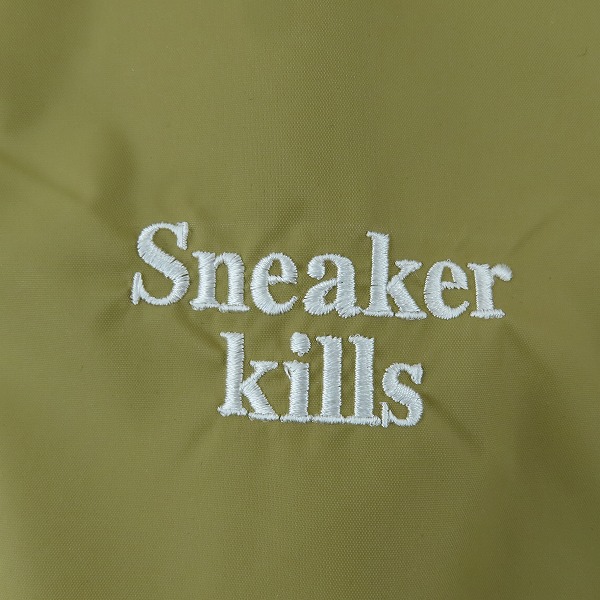 実際に弊社で買取させて頂いた(1)【未使用】FR2 × SNKRDUNK/エフアールツー × スニーカーダンク Angel Coach Jacket Belge FRC2905/XLの画像 4枚目