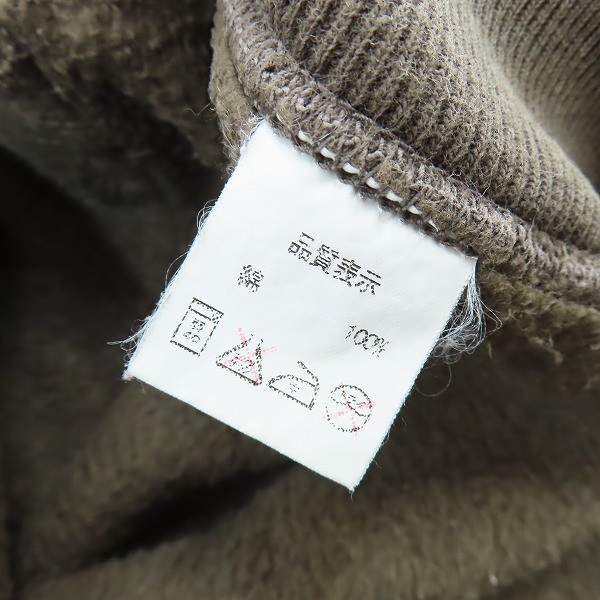 実際に弊社で買取させて頂いたTHE FLAT HEAD/フラットヘッド ジップアップ スウェット ジャケット /Mの画像 3枚目