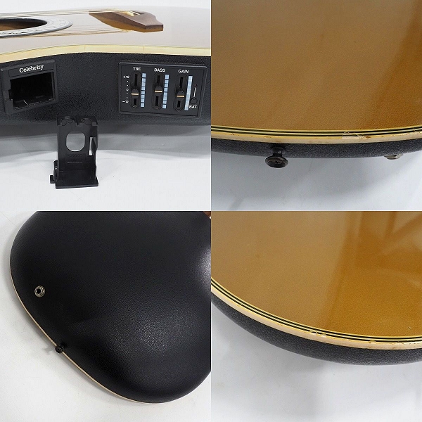 実際に弊社で買取させて頂いた★Ovation Celebrity/オベーション セレブリティ CC157 エレアコ/アコースティックギター/アコギハードケース付 の画像 7枚目