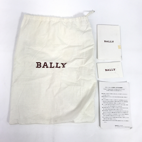 実際に弊社で買取させて頂いたBALLY/バリー WANDER ローファー レザーシューズ/US9の画像 6枚目