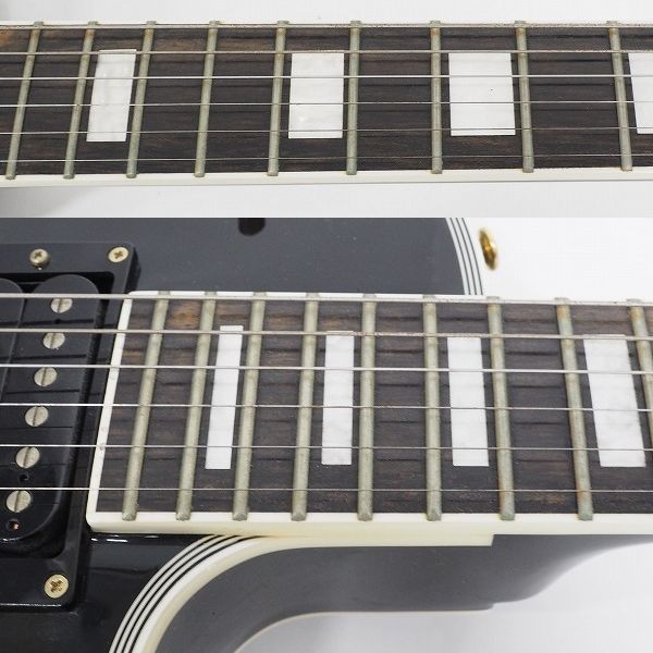 実際に弊社で買取させて頂いた★Edwards/エドワーズ E-LP レスポールカスタムType エレキギター ギグケース付の画像 3枚目