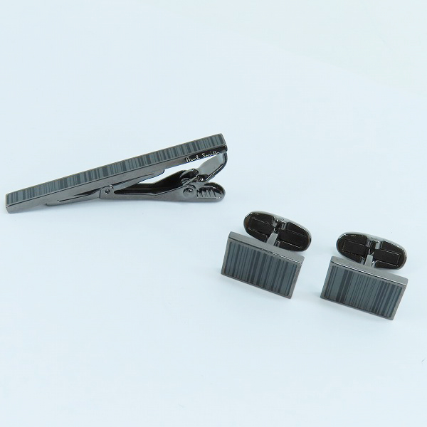 実際に弊社で買取させて頂いたPaul Smith/ポールスミス ネクタイピン カフスボタン 2点セット