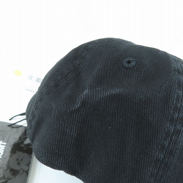 実際に弊社で買取させて頂いた(2)【未使用】FRAGMENT DESIGN フラグメントデザイン ×BT21 BT21FRGMT CAP COOKY ブラック×ブラウンの画像 8枚目