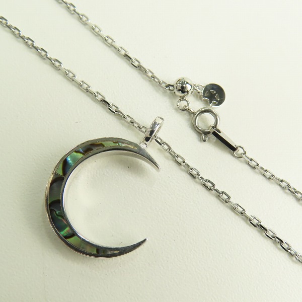 実際に弊社で買取させて頂いたCrescent Luna/クレセントルナ CONCHA LUNA PENDANT/コンチャルナペンダント ネックレス