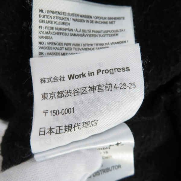 実際に弊社で買取させて頂いたCarhartt/カーハート ロゴクルーネックスウェット トレーナー ブラック/Lの画像 6枚目