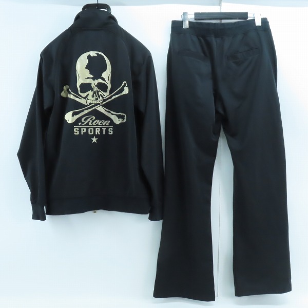 実際に弊社で買取させて頂いたRoen SPORTS/ロエン スポーツ バックプリント ジャージ/セットアップ/Mの画像 1枚目