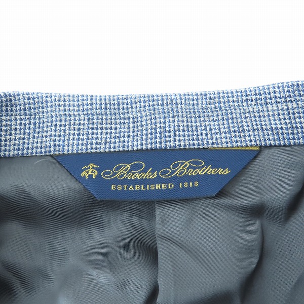 実際に弊社で買取させて頂いたBrooks brothers/ブルックスブラザーズ MADISON FIT/マディソン フィット テーラードジャケット/44REGの画像 2枚目