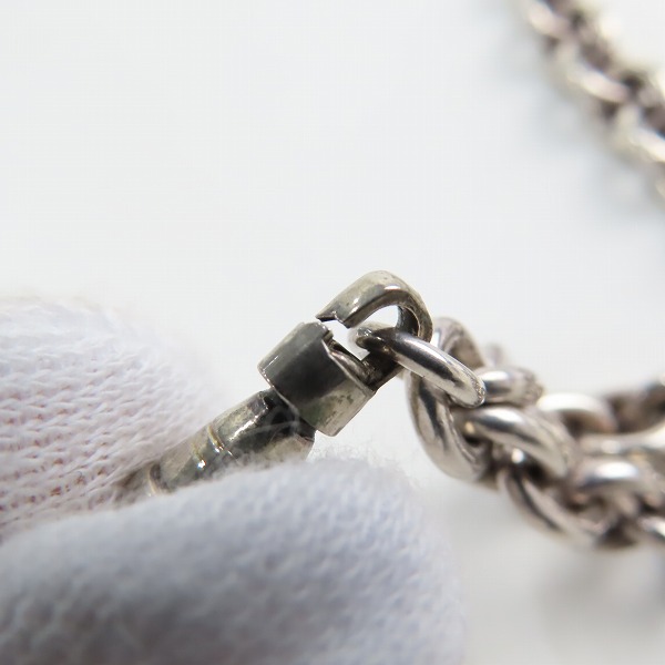 実際に弊社で買取させて頂いたROYAL ORDER/ロイヤルオーダー CHEVRON ROYALE/シェブロン ロイヤル ストーンモチーフ Tバー ネックレスの画像 8枚目