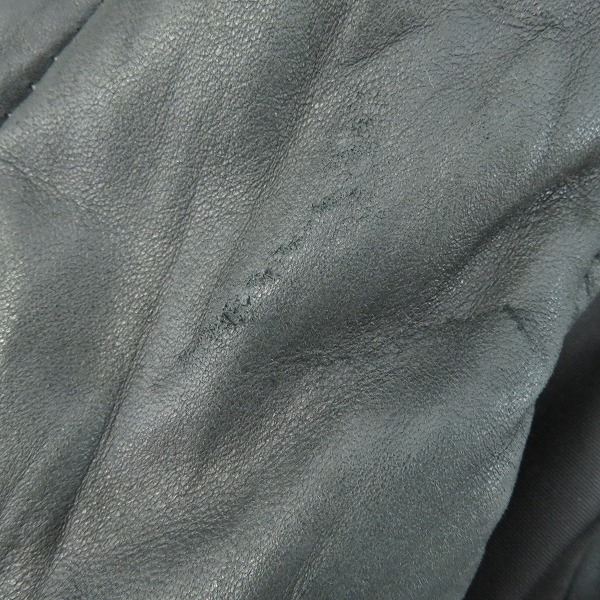 実際に弊社で買取させて頂いたincarnation/インカネーション CALF LEATHER/カーフレザー ジップアップ ベスト/Sの画像 5枚目