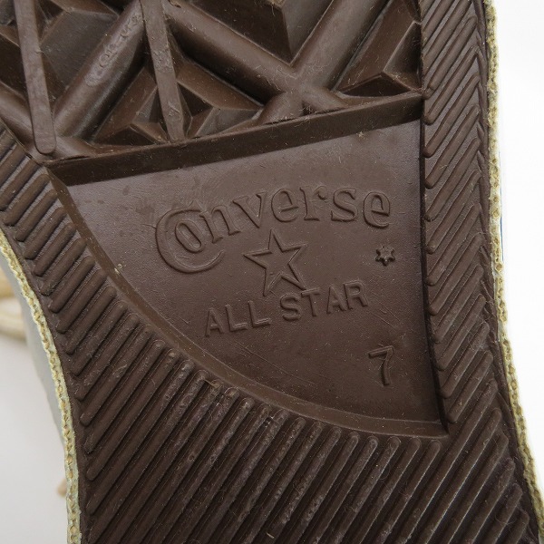 実際に弊社で買取させて頂いたCONVERSE/コンバース 80s ALL STAR/オールスター ローカット ホワイト/7の画像 5枚目