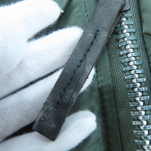 実際に弊社で買取させて頂いたALPHA INDUSTRIES/アルファインダストリーズ N-3B フライトジャケット MIL-J-6279/Mの画像 5枚目