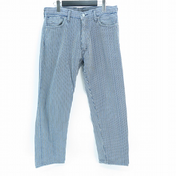 実際に弊社で買取させて頂いたEVISU/エヴィス ドットカモメ ストライプパンツ 2005/33×34