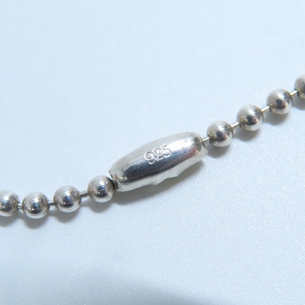 実際に弊社で買取させて頂いたSTANLEY GUESS/スタンリーゲス  ソーンID ペンダント/ルビー ボールチェーン付きの画像 7枚目