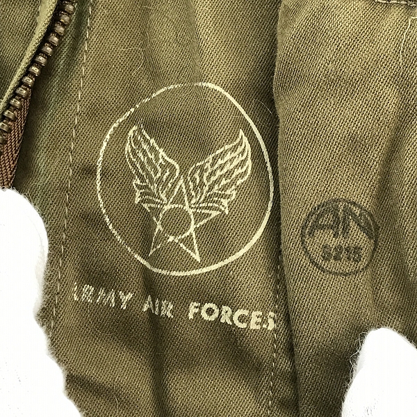 実際に弊社で買取させて頂いたBuzz Rickson's/バズリクソンズ TYPE B-10 FLYING TIGERS MODEL フライトジャケット BR11133/40の画像 6枚目