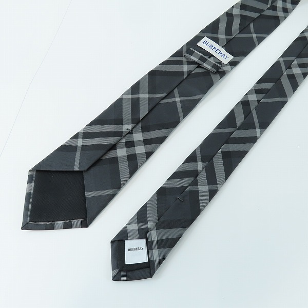 実際に弊社で買取させて頂いたBURBERRY/バーバリー チェック柄 ネクタイの画像 2枚目
