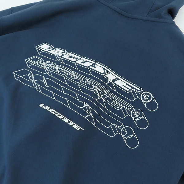 実際に弊社で買取させて頂いたLACOSTE/ラコステ ハーフジップ フーディ/パーカー SH5531-99/Lの画像 2枚目