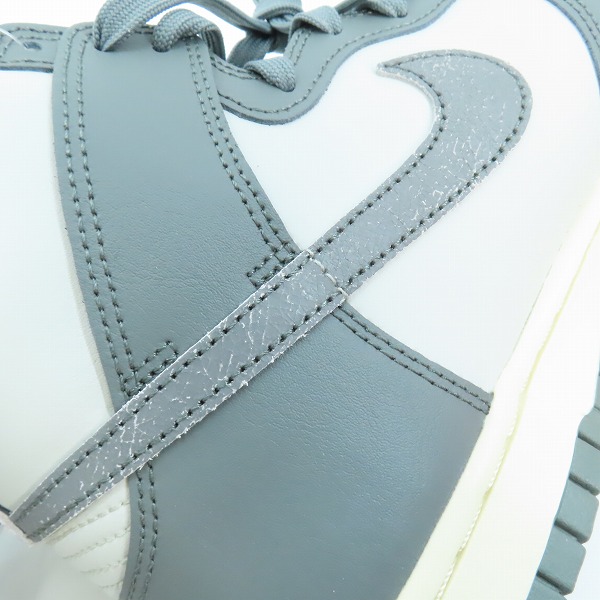 実際に弊社で買取させて頂いた【未使用】NIKE/ナイキ DUNK HI RETRO SE VNTG/ダンク ハイ レトロ スペシャルエディション ヴィンテージ DM0582-001/25.5の画像 6枚目