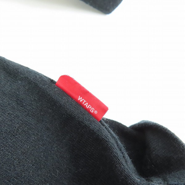 実際に弊社で買取させて頂いたWTAPS/ダブルタップス 17AW V=A LS TEE 長袖Tシャツ ブラック/2の画像 5枚目