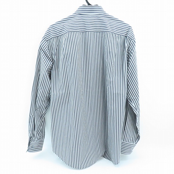 実際に弊社で買取させて頂いたBrioni/ブリオーニ コットン ストライプ 長袖 ボタンシャツ/Ⅴの画像 1枚目