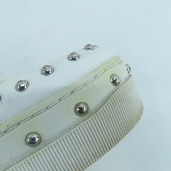 実際に弊社で買取させて頂いたGIVENCHY/ジバンシィ TYSON LOW タイソン ロー スタッズスニーカー/42の画像 6枚目