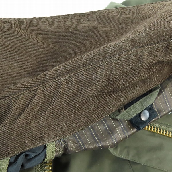 実際に弊社で買取させて頂いたBarbour バブアー BEDALE SL PEACHED ジャケット 2001155/34の画像 6枚目