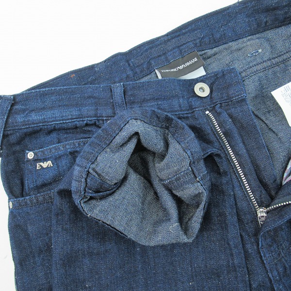 実際に弊社で買取させて頂いたEMPORIO ARMANI/エンポリオアルマーニ デニムパンツ 3G1J45 1D4UZ/30の画像 7枚目