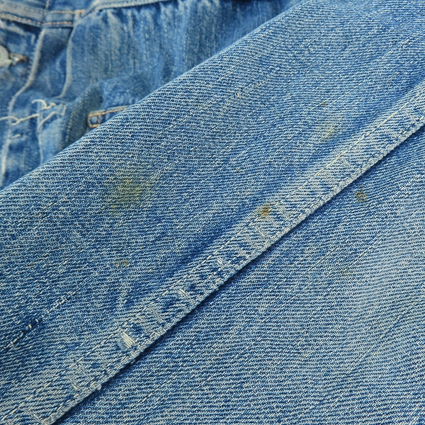 実際に弊社で買取させて頂いたLevi's/リーバイス ボタン裏17刻印 ヴィンテージ デニムジャケット Gジャンの画像 8枚目
