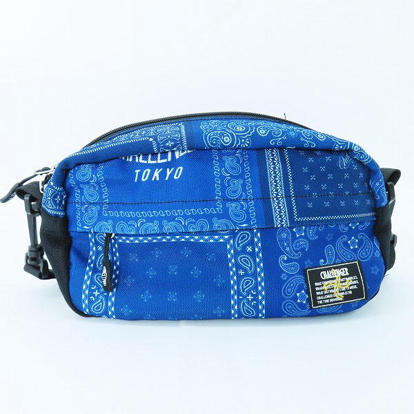 実際に弊社で買取させて頂いたCHALLENGER/チャレンジャー バンダナ柄 ショルダーバッグ CLG-AC 022-014