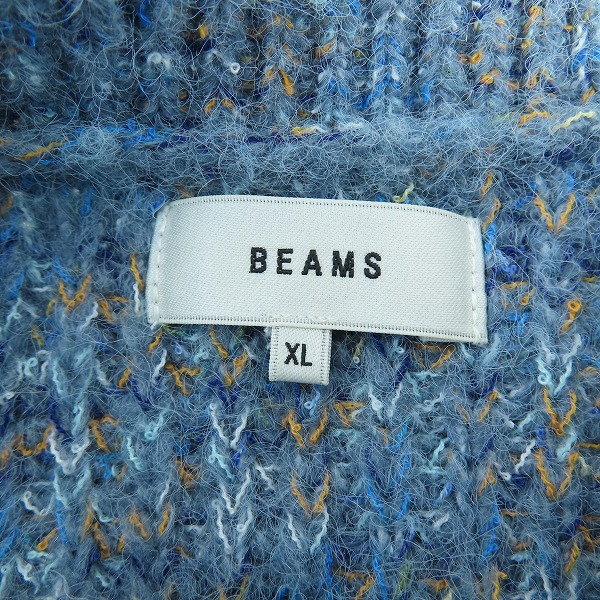実際に弊社で買取させて頂いたBEAMS/ビームス クルーネックニット/セーター 11-15-0485-048/XLの画像 2枚目