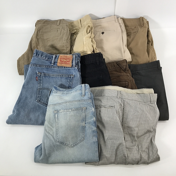 実際に弊社で買取させて頂いた【おまとめ】リーバイス/レイジブルー/トゥモローランド 等 パンツ/デニムパンツ 他