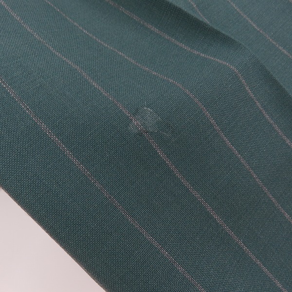 実際に弊社で買取させて頂いたWACKO MARIA×DORMEUIL/ワコマリア×ドーメル ストライプ モヘア混 ウールスラックスパンツ Mの画像 6枚目