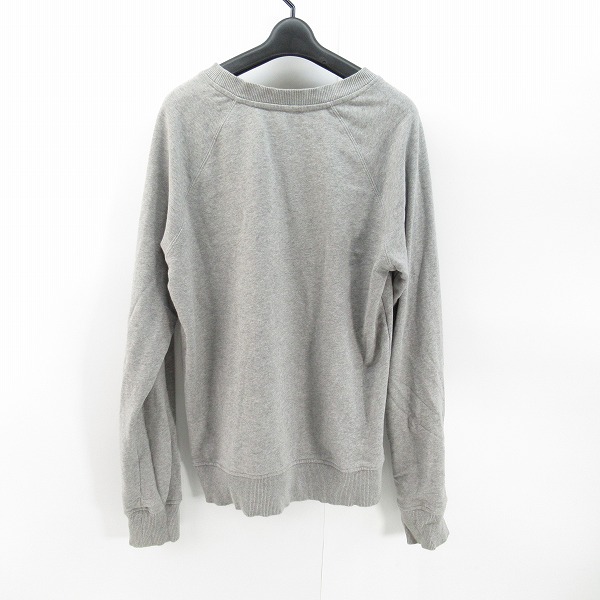 実際に弊社で買取させて頂いたBalmain/バルマン Paris Logo Raglan Sweat/クルーネックスウェット RH11679I052/Mの画像 1枚目