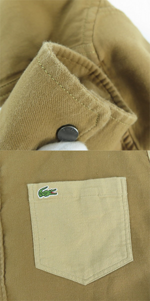 実際に弊社で買取させて頂いたLACOSTE/ラコステ カラーブロック リバーシブル シャツ CH5823 Mの画像 9枚目